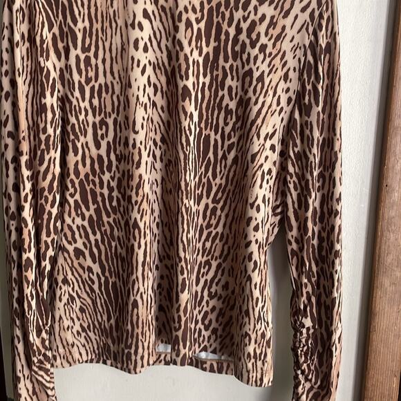 ZIMMERMANN Espionage Leopard Jersey Turtleneck - Picture 6 of 16